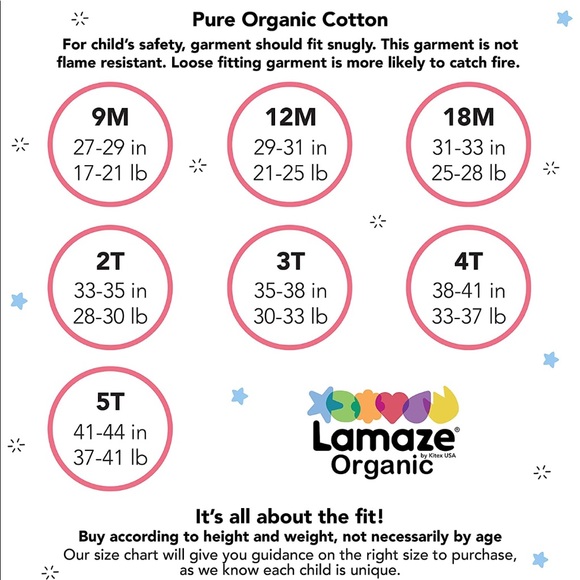 Organic Pajamas size 12 month - Picture 7 of 8